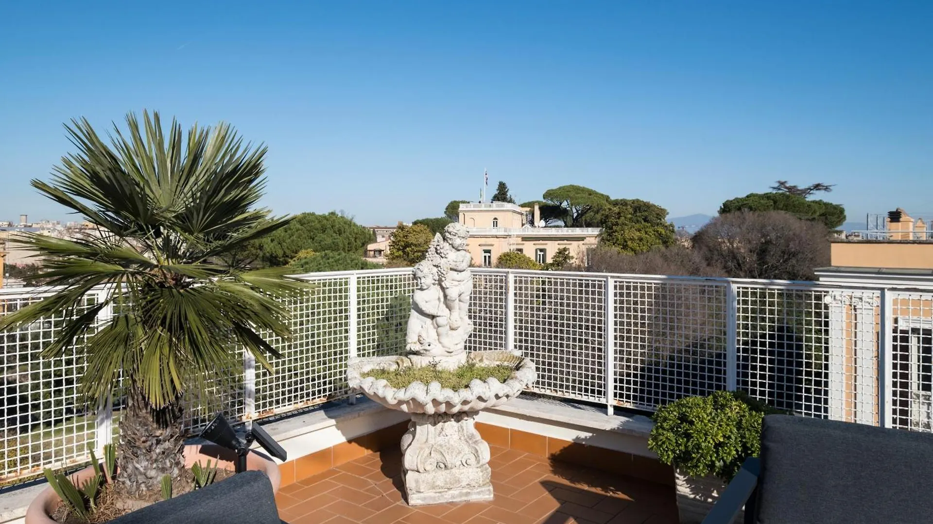 Savoia Luxury Penthouse Lägenhet Rom Italien